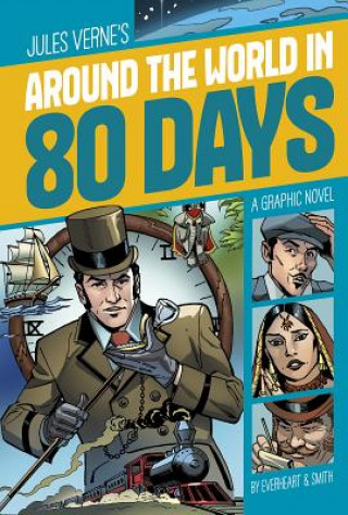 Kniha Jules Verne's Around the World in 80 Days Chris Everheart