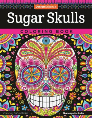 Könyv Sugar Skulls Coloring Book Thaneeya Mcardle
