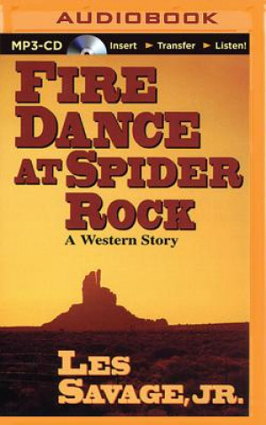 Digital Fire Dance at Spider Rock Les Savage