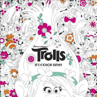 Book The Official Trolls Coloring Book Random House