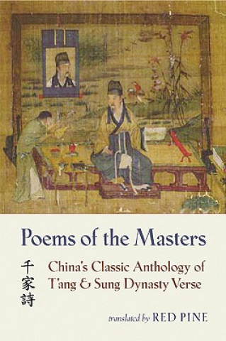 Kniha Poems of the Masters Red Pine