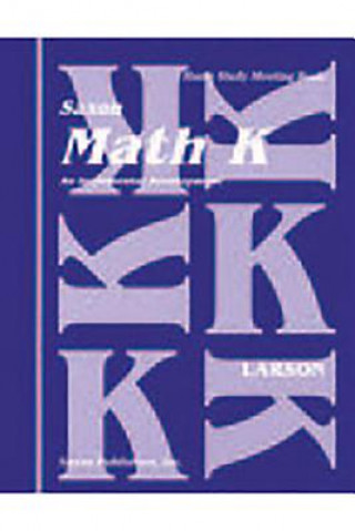 Książka Math K Nancy Larson