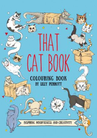 Kniha That Cat Book Coloring Book Lilly Perrott