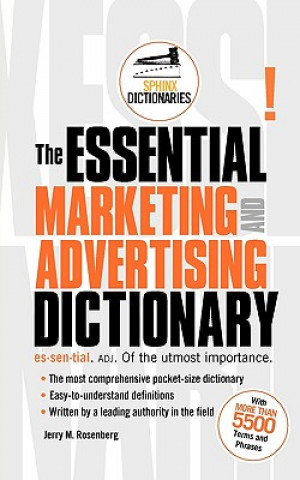 Carte The Essential Marketing and Advertising Dictionary Jerry M. Rosenberg