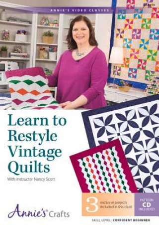 Carte Learn to Restyle Vintage Quilts Nancy Scott