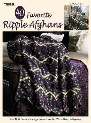 Carte 40 Favorite Ripple Afghans Inc. Leisure Arts