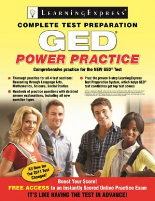 Carte GED Test Power Practice Learning Express Llc