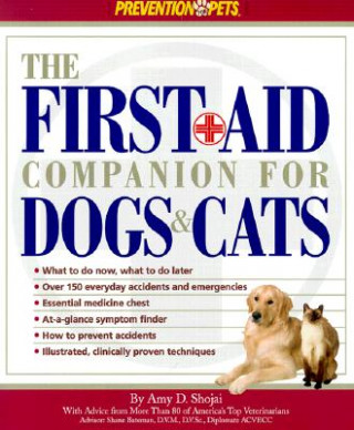 Книга First-Aid Companion for Dogs & Cats Amy Shojai