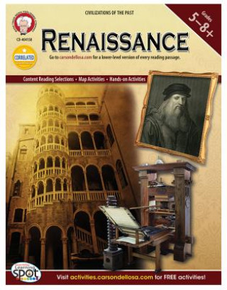 Книга Renaissance, Grades 5-8+ Patrick Hotle