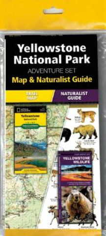 Carte Yellowstone National Park Adventure Set National Geographic Maps
