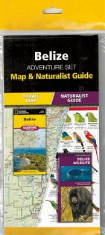 Βιβλίο Belize Adventure Set National Geographic Maps