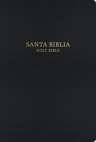 Könyv RVR 1960/KJV Biblia Bilingue Letra Grande, negro imitacion piel Broadman & Holman Espanol