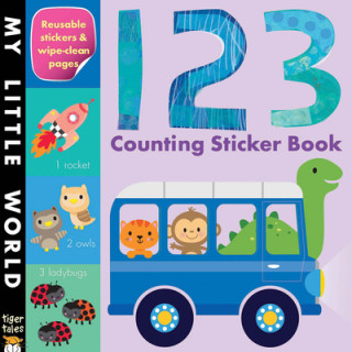 Kniha 123 Counting Sticker Book Tiger Tales