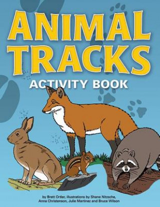 Książka Animal Tracks Activity Book Brett Ortler