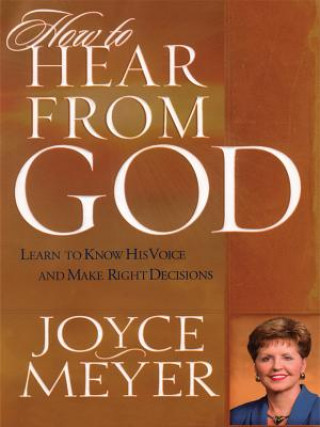 Könyv How to Hear from God Joyce Meyer