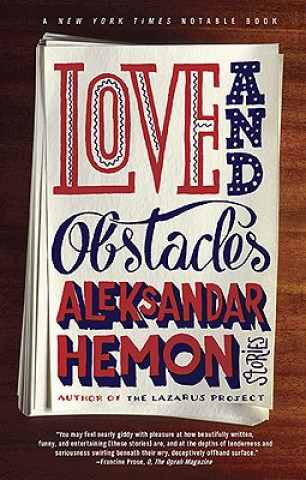 Kniha Love and Obstacles Aleksandar Hemon