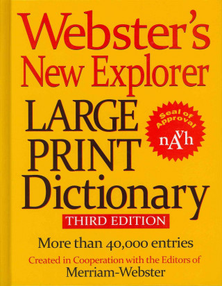 Kniha Webster's New Explorer Large Print Dictionary Federal Street Press