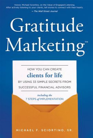 Kniha Gratitude Marketing Michael F. Sciortino