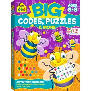 Knjiga Big Codes, Puzzles & More School Zone Staff