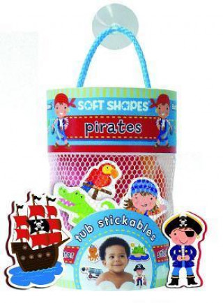 Książka Soft Shapes Tub Stickables: Pirates Innovative Kids