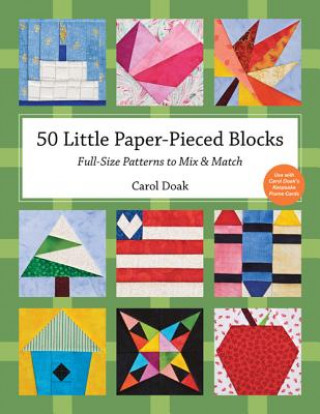 Carte 50 Little Paper- Pieced Blocks Carol Doak
