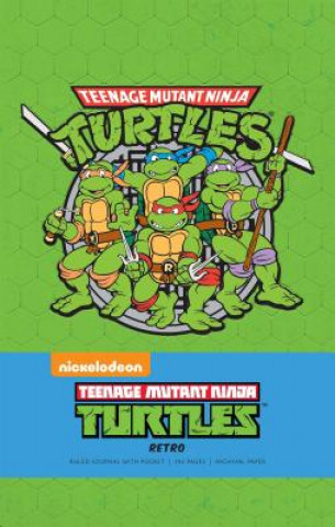 Книга Teenage Mutant Ninja Turtles Retro Hardcover Ruled Journal Insight Editions