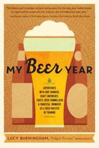 Kniha My Beer Year Lucy Burningham