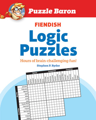 Kniha Puzzle Baron's Fiendish Logic Puzzles Stephen P. Ryder