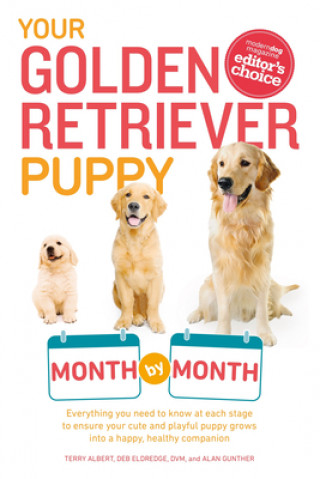 Książka Your Golden Retriever Puppy Month by Month Terry Albert