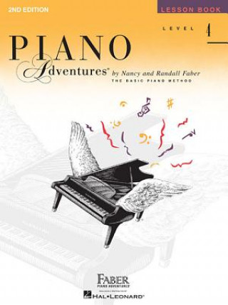 Kniha Piano Adventures Lesson Book Vol. 4 Nancy Faber