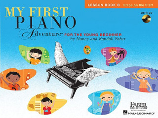Könyv My First Piano Adventure Lesson Book B Nancy Faber