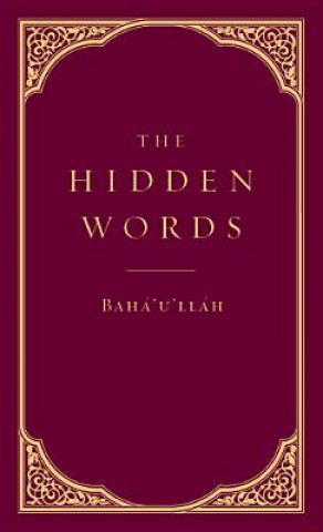 Kniha The Hidden Words Baha'u'llah