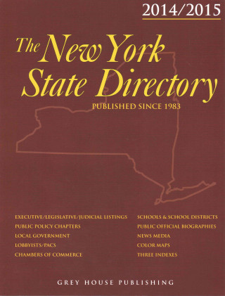 Buch The New York State Directory 2014-2015 Richard Gottlieb