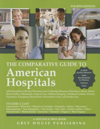 Książka Comparative Guide to American Hospitals - 4 volume set, 2015 Grey House Publishing