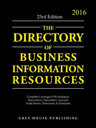 Kniha Directory of Business Information Resources, 2016 Richard Gottlieb