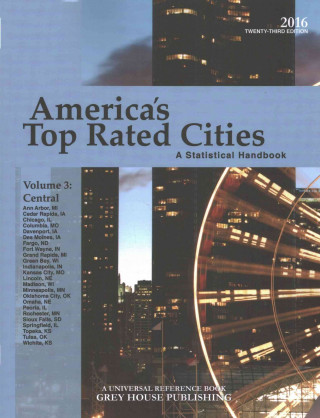 Kniha America's Top-Rated Cities, Volume 3 Central, 2016 David Garoogian