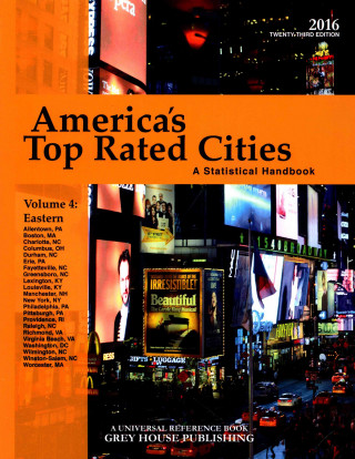 Książka America's Top-Rated Cities, Volume 4 East, 2016 David Garoogian