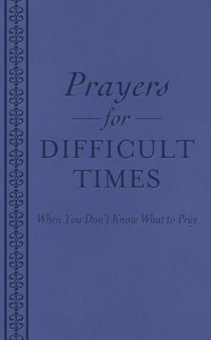 Kniha Prayers for Difficult Times Ellyn Sanna