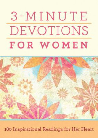 Carte 3-Minute Devotions for Women Barbour Publishing