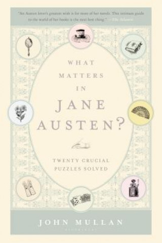 Kniha What Matters in Jane Austen? John Mullan
