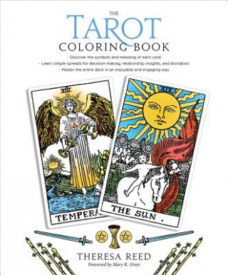 Книга Tarot Coloring Book Theresa Reed