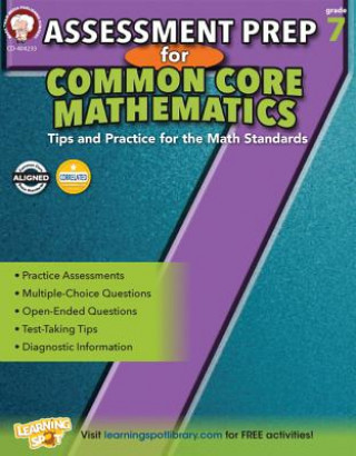 Carte Assessment Prep for Common Core Mathematics Grade 7 Karise Mace