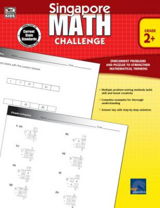 Buch Singapore Math Challenge, Grade 2+ Terry Chew