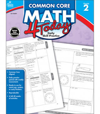 Książka Common Core Math 4 Today, Grade 2 Erin McCarthy