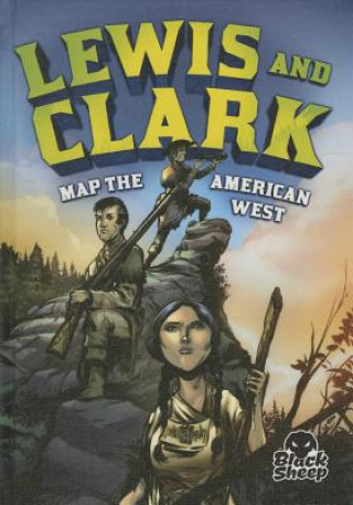 Carte Lewis and Clark Map the American West Nel Yomtov