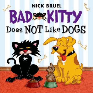 Carte BAD KITTY DOES NOT LIKE DOGS Nick Bruel