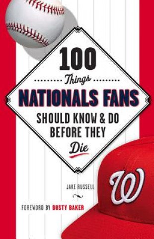 Книга 100 Things Nationals Fans Should Know & Do Before They Die Jake Russell