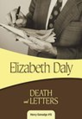 Buch Death and Letters Elizabeth Daly