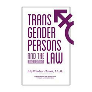 Libro Transgender Persons and the Law Ally Windsor Howell