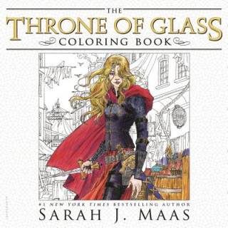 Book The Throne of Glass Coloring Book Sarah J. Maas